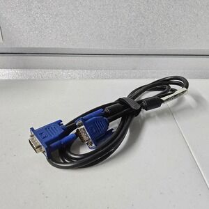 VGA Cable Monitor Cord Male to Male Connector Video Display Wire Black‎